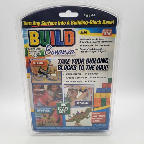 Build Bonanza Self Adhesive Peel & Stick Tape for Legos or Mega Bloks Blocks - Picture 8 of 8